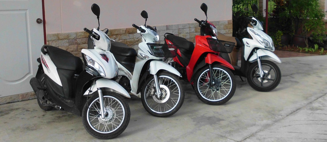 Motorbike Rentals Krasang Hotel